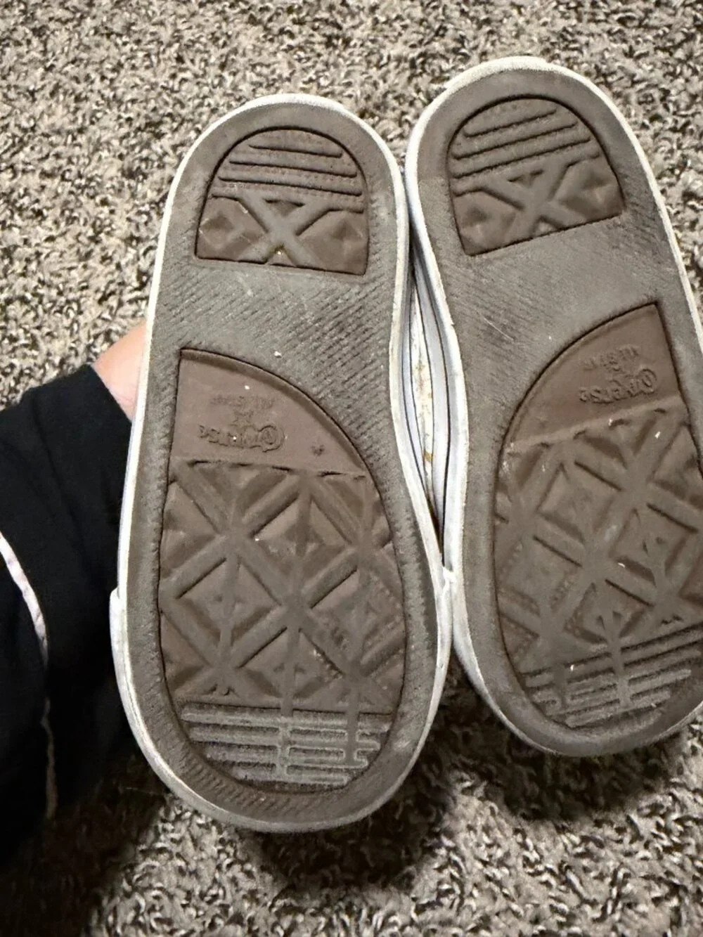 Converse Toddler Velcro Sneakers Dolphin and Moon Print sz 7